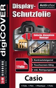S&M Rehberg Digi-Cover LCD-Schutzfolie für Casio (verschiedene Modelle)
