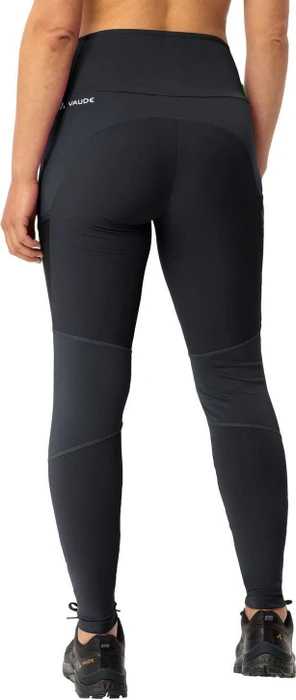 Vaude Scopi Tights II Hose lang schwarz/weiß (Damen)