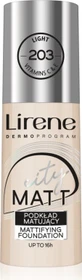 Lirene City Matt Fluid Foundation 203 light, 30ml