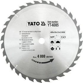 Yato YT-6085 HM Kreissägeblatt 32Z, 400x2.8x30mm, 1 Stück