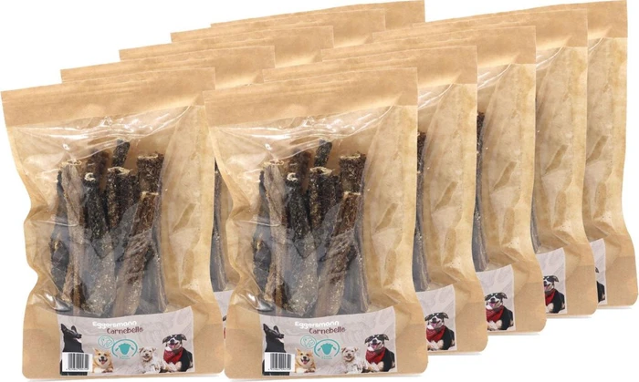 Eggersmann Carnebello Naturkausnack Lammpansen, 750g (10x 75g)