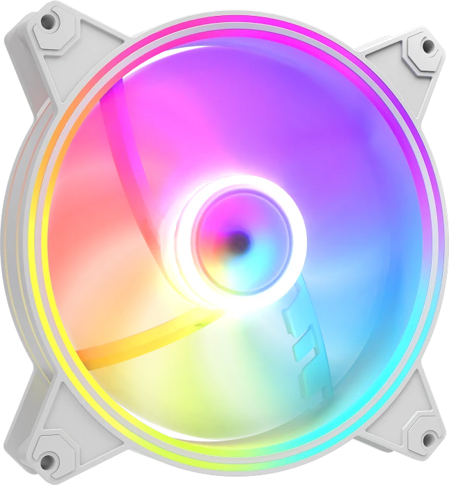 Modecom Volcano Apex 140 ARGB Reverse, weiß, 140mm