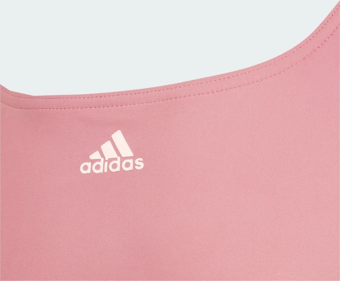 adidas 3-Streifen Badeanzug preloved crimson/pink spark (Junior)