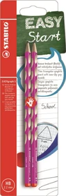 STABILO EASYgraph S Bleistift HB graphit, rosa, Rechtshänder, 2er-Pack