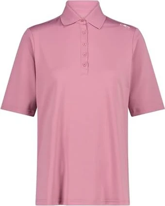 CMP Stretch Pique Uni Poloshirt kurzarm fard (Damen)