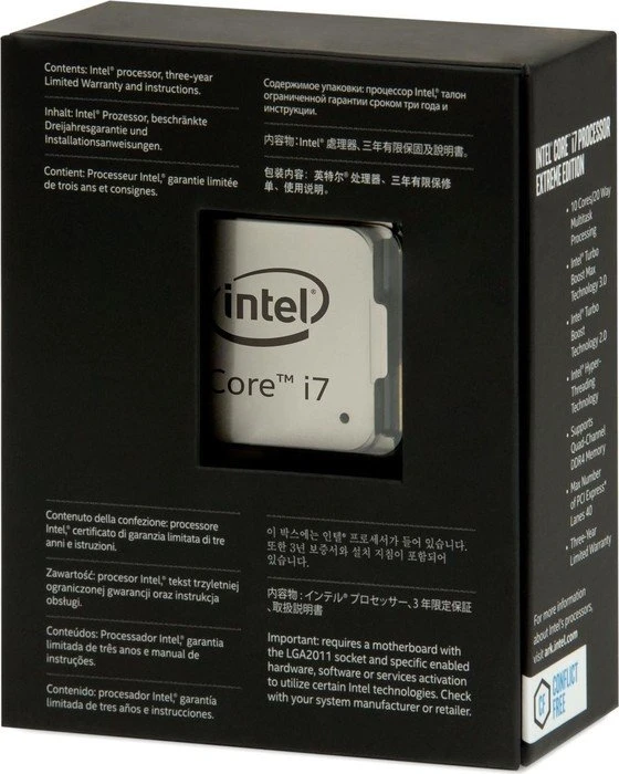 Intel Core i7-6950X Extreme Edition, 10C/20T, 3.00-4.00GHz, boxed ohne Kühler
