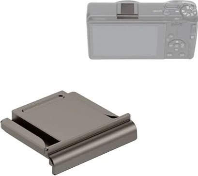 JJC Blitzschuhabdeckung für Ricoh GR IV grau