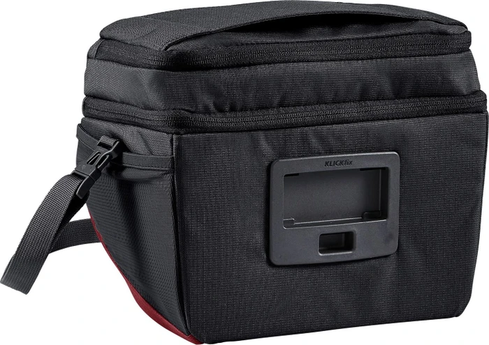 Vaude OnTour Box L Lenkertasche black/carmine
