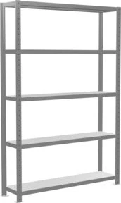 Schulte Lagertechnik Multiplus 250 Schwerlastregal 130x200x30cm verzinkt