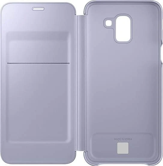 Samsung Wallet Cover für Galaxy J6 (2018) lavender