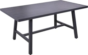 Garden Pleasure Denia Gartentisch 160x89.5cm schwarz