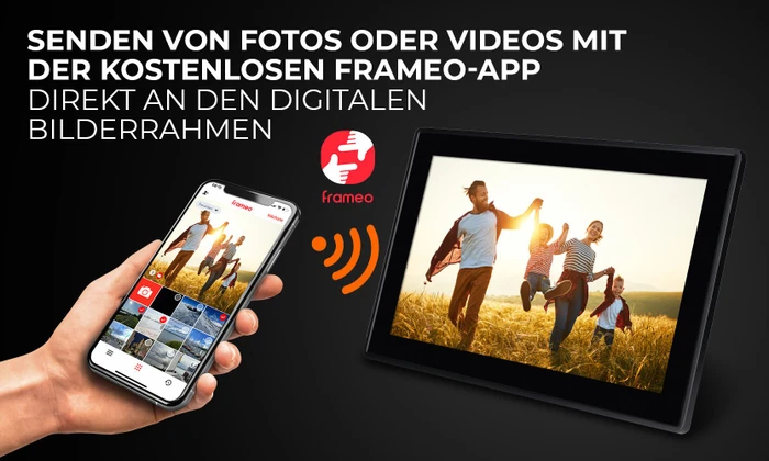 Rollei Smart Frame WiFi 150 15.6", schwarz