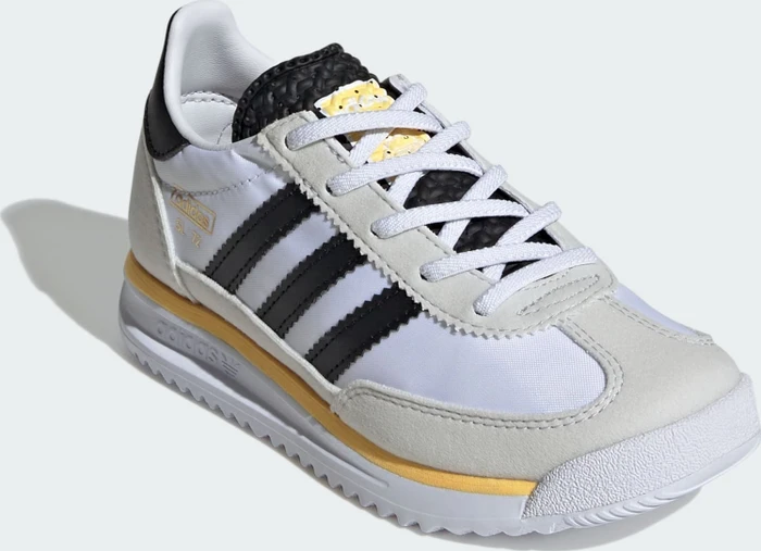 adidas SL 72 RS Elastic Laces cloud white/core black/spark (Junior)
