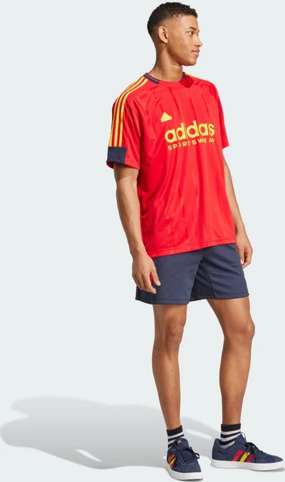 adidas House of Tiro Nations Pack T-Shirt kurzarm better scarlet/legend ink/bold gold (Herren)