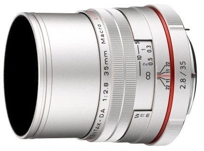 Pentax HD DA 35mm 2.8 Makro Limited silber