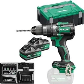 Hikoki DS18DBSLWFZ Akku-Bohrschrauber inkl. Koffer + 2 Akkus 5.0Ah