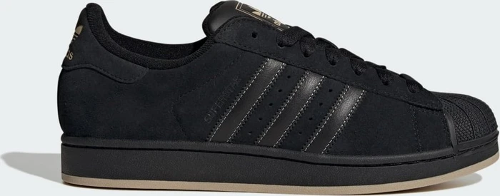 adidas Superstar II core black/stone khaki