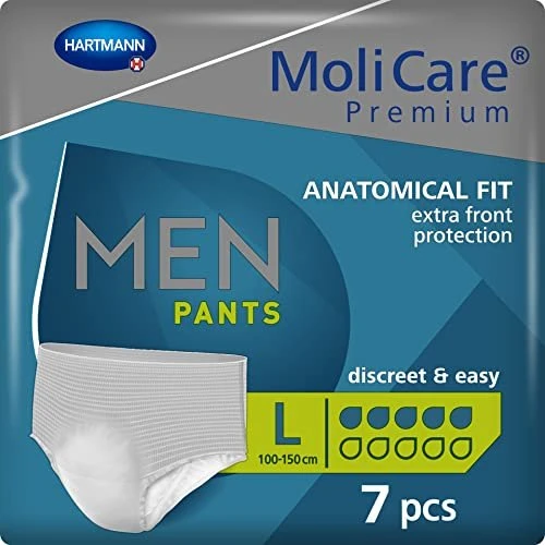 Hartmann MoliCare Premium Men 5 Tropfen Schutzhose Größe L, 7 Stück