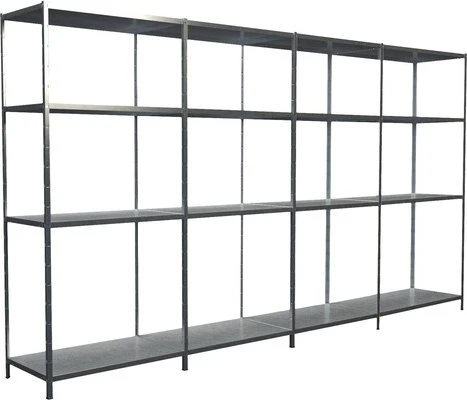 Schulte Lagertechnik PowerMAX Schwerlastregal 400x180x50cm verzinkt