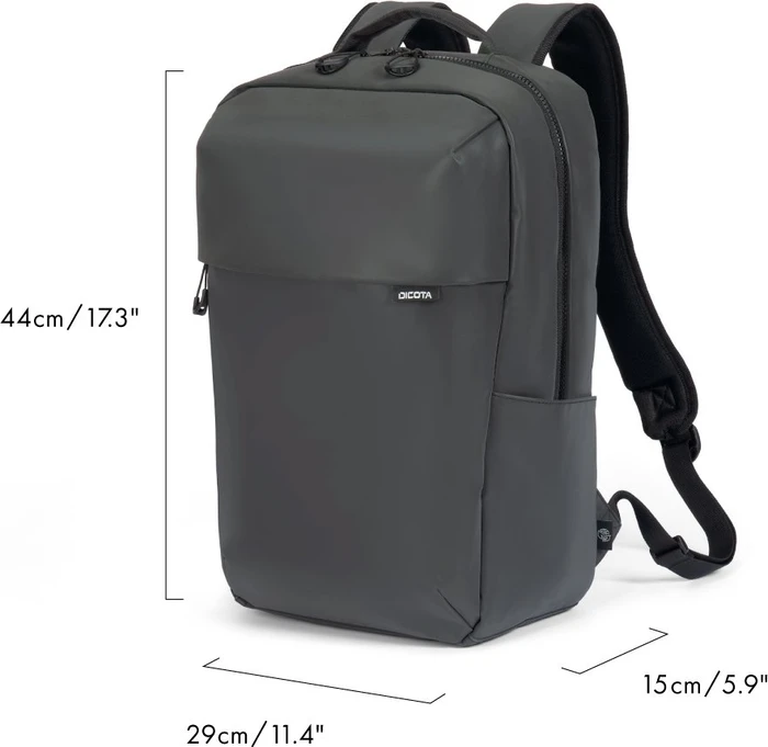 Dicota Commuter 13-16" Reflective Rucksack, grau
