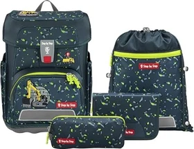 Step by Step Cloud Bagger Rocco Schultaschen-Set, 5-tlg.