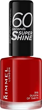 Rimmel 60 Seconds Super Shine Nagellack 315 Queen of Tarts, 8ml