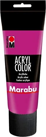 Marabu Acryl Color Acrylfarbe, magenta, 225ml