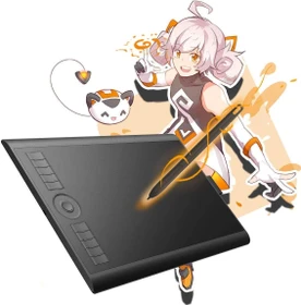 Gaomon Pen Tablet M10K 2018, schwarz