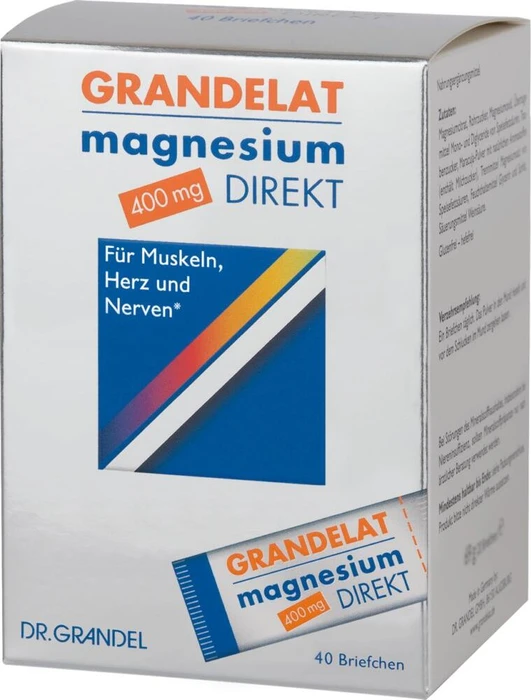 Dr. Grandel Grandelat Magnesium Direkt 400mg Pulver, 40 Stück