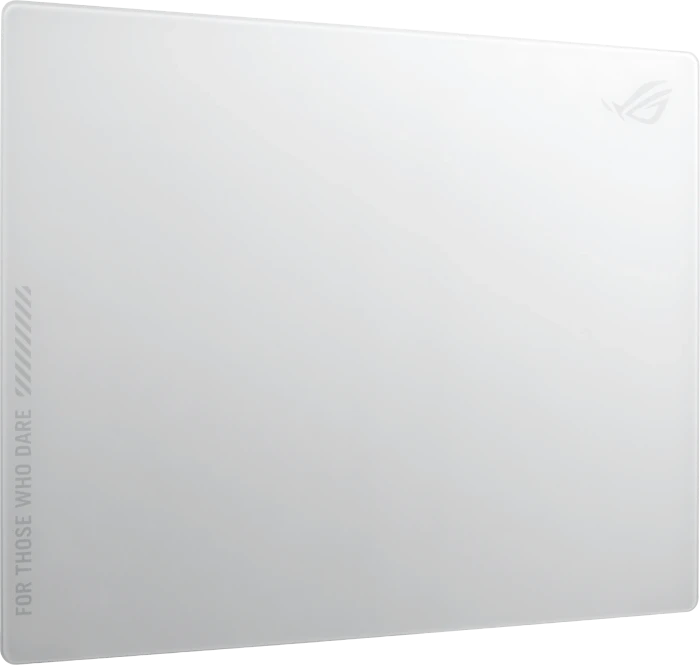 ASUS ROG Moonstone Ace L Glass Mousepad, 500x400mm, White Edition