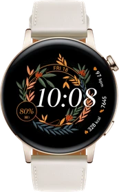 Huawei Watch GT 3 Elegant 42mm Light Gold White Leather