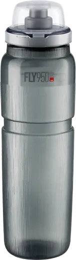 Elite Fly MTB Trinkflasche 950ml grau