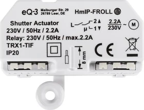eQ-3 Homematic IP Rollladenaktor, Unterputz, Schaltaktor (151347A0)