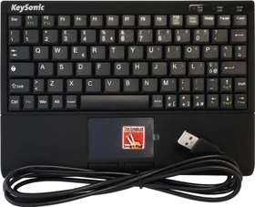 KeySonic ACK-3410, schwarz, USB, IT (60745)
