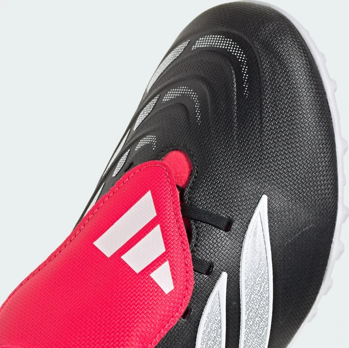 adidas Predator Club Fold-Over Tongue TF core black/cloud white/lucid red (Herren)