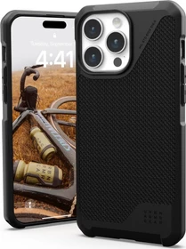 UAG Metropolis LT Case with MagSafe für Apple iPhone 15 Pro Max Kevlar Black