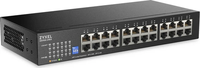 Zyxel GS1100 Desktop Gigabit Switch, 24x RJ-45