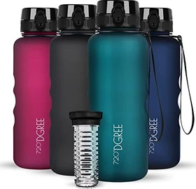 720°DGREE uberBottle softTouch Trinkflasche 1.5l smaragd green
