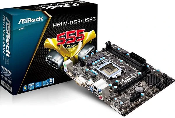 ASRock H61M-DG3/USB3 (Intel 1155)