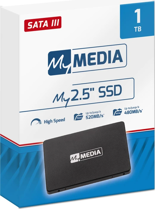 Verbatim MyMEDIA My2.5" SSD 1TB, 2.5" / SATA 6Gb/s