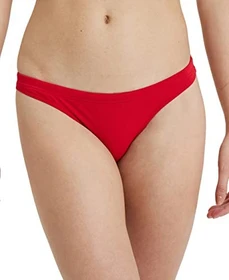 Arena Team Bikini-Hose rot/weiß (Damen)