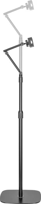 InLine Tablet Bodenständer Halterung mit Bodenplatte, Tablet-Stand 4.7-12.9"