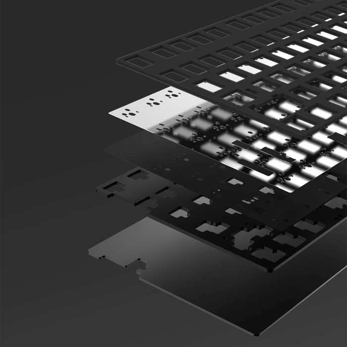 Wobkey Crush 80 Reboot Pro, Yellow, LEDs RGB, Kailh Cocoa, USB/Bluetooth, US
