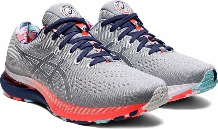 Asics Gel-Kayano 28 Celebration of Sports piedmont grey/thunder blue (Herren)