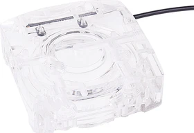 Alphacool Eisdecke Acryl D5 Pumpenaufsatz V4, G1/4