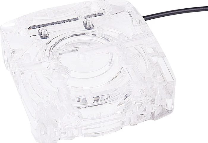 Alphacool Eisdecke Acryl D5 Pumpenaufsatz V4, G1/4