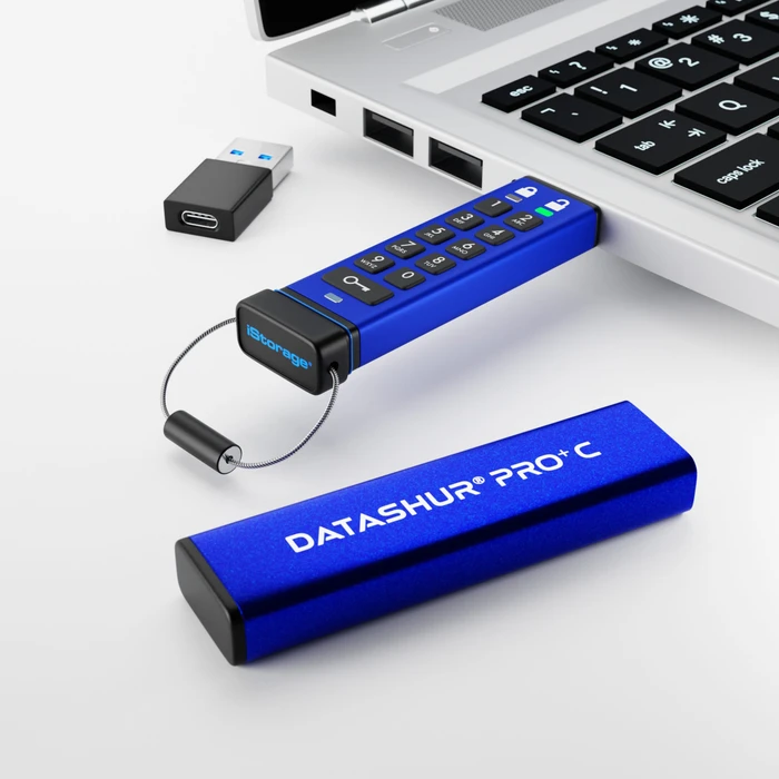 iStorage datAshur Pro+C 32GB, USB-C, USB 3.2 Gen 1×1