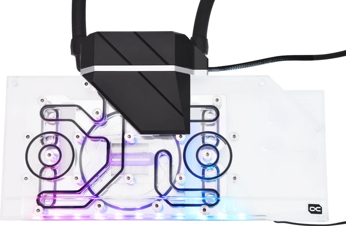 Alphacool Eiswolf 2 AiO 360mm AMD Radeon RX 6800/6800XT Nitro+ mit Backplate