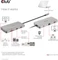 Club 3D 9-in-1 Hub, USB-C 3.0 [Stecker] Vorschaubild