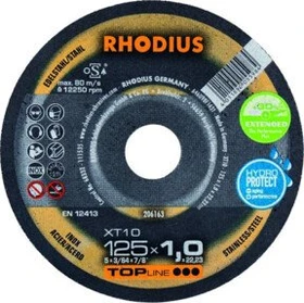 Rhodius TopLine XT 10 Trennscheibe, 125x1x22.23mm, 50 Stück